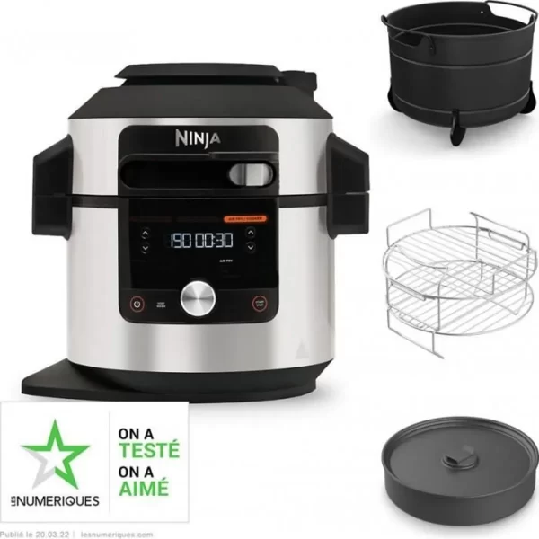 Ninja Multicuiseur Foodi Max SmartLid 12 en 1 ol650eu