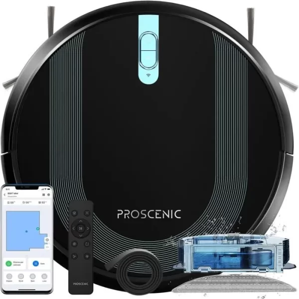 Aspirateur Robot Laveur Proscenic 850T