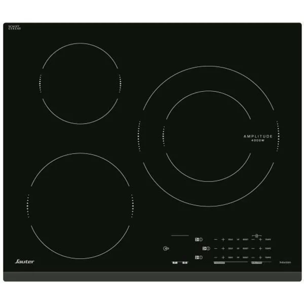 Table de cuisson induction Sauter spi4360b 3 foyers
