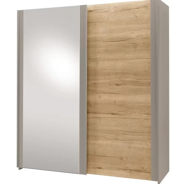 Armoire Mathéo 1 Porte Glace 1 Porte Pleine