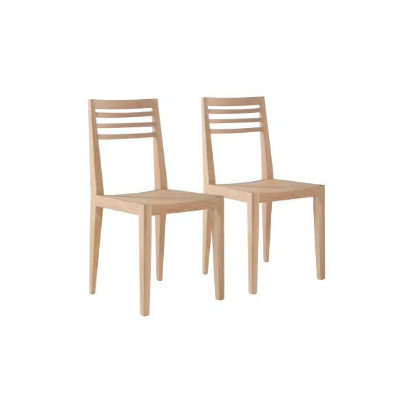 Lot de 2 chaises Canelle