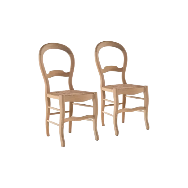 Lot de 2 chaises Cléa